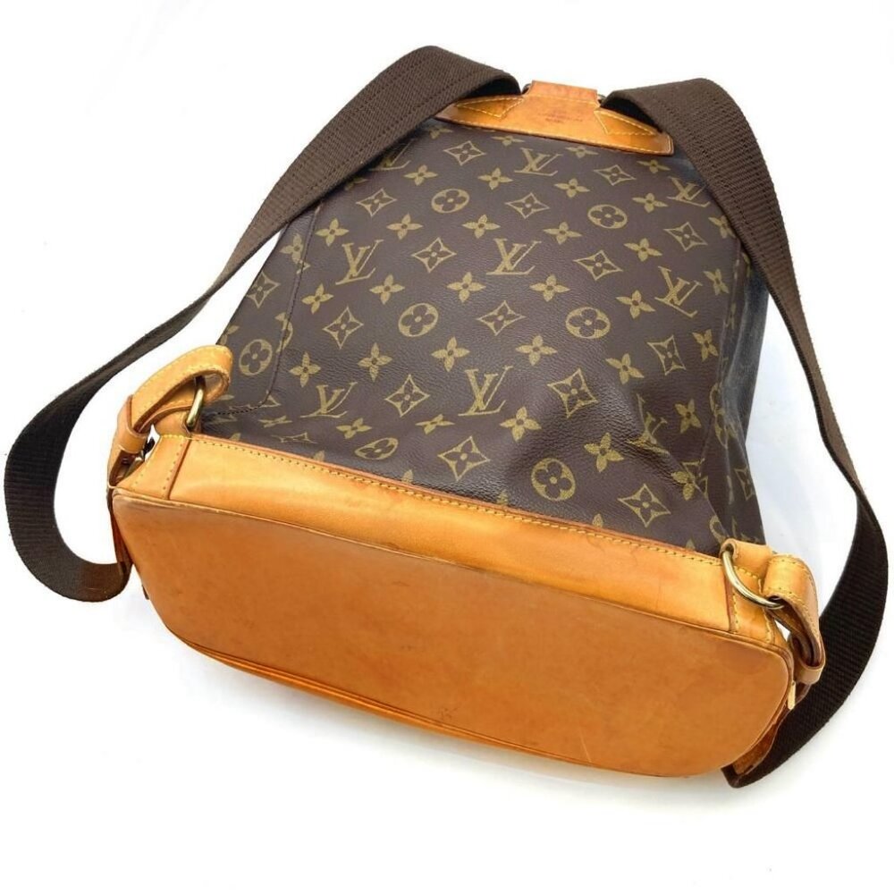 Authentic Louis Vuitton Backpack Montsouris GM EXTRA LARGE Monogram Bag Tote - Picture 7 of 16